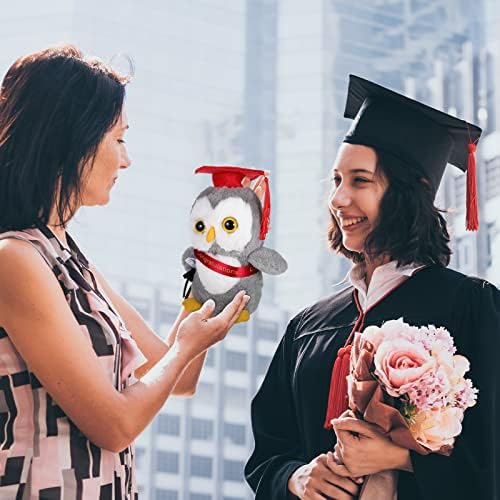 Sotiff 4 Pcs Graduation Owl Plush Toys 9 Inch