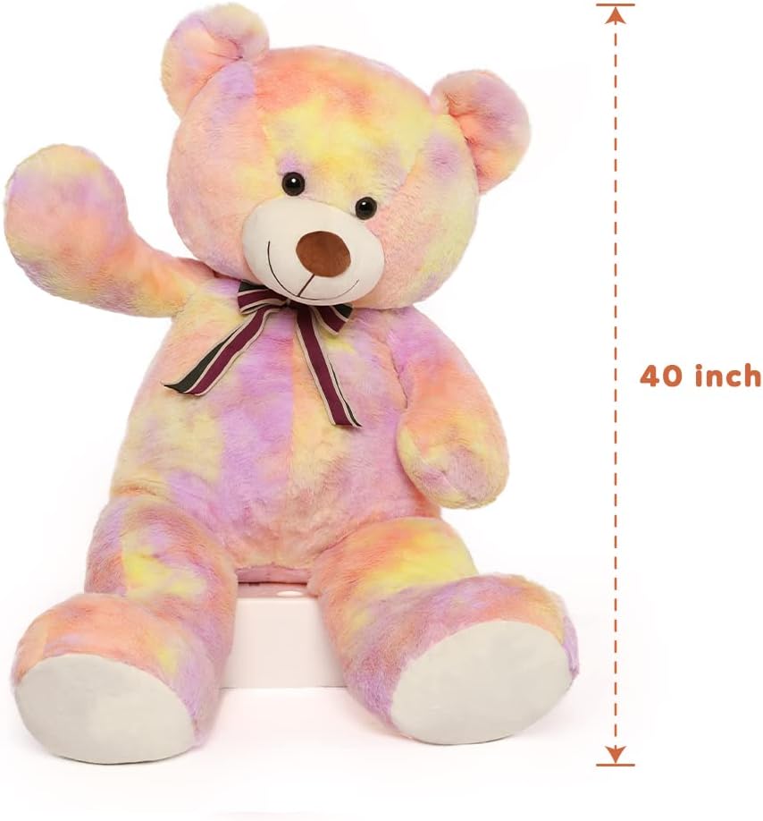 Tezituor 40in Giant Teddy Bear Plush Toy