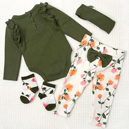 Pedolltree Reborn Baby Doll Army Green 4pcs Set 1