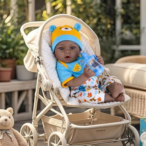 Aori Reborn Baby Boy Doll 18 Inch with 9 Piece Set
