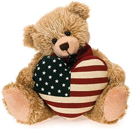 Plushland American Pillow Bear 11 Inches Plush Stuffed Animal Toy for Kids