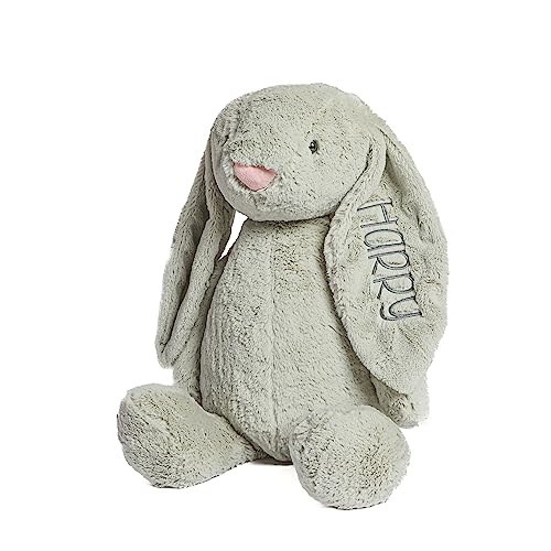 Personalized Plush Bunny - Custom Name Embroidered Stuffed Animal Toy for Kids