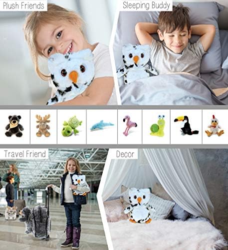 Puzzled DolliBu Plush Owl Stuffed Animal - 85 Inch