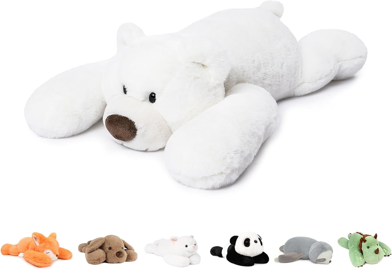 Niuniu Daddy 20 Polar Bear Weighted Plush Toy