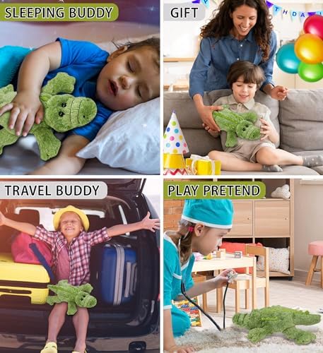 Puzzled DolliBu Alligator Plush Toy - 115 Inches