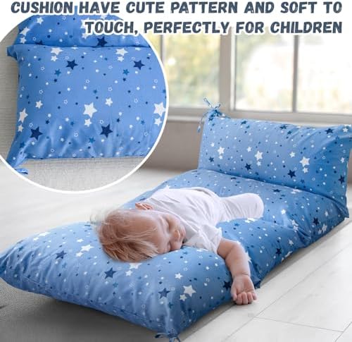 Sherilyn Floor Cushion Rocker with Pillow and Cover