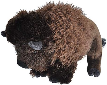 Wild Republic Bison Cuddlekins Plush Toy 12 Inches Eco-Friendly