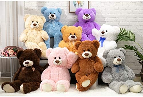 HollyHOME 36 Inch Brown Teddy Bear for Kids and Girlfriend