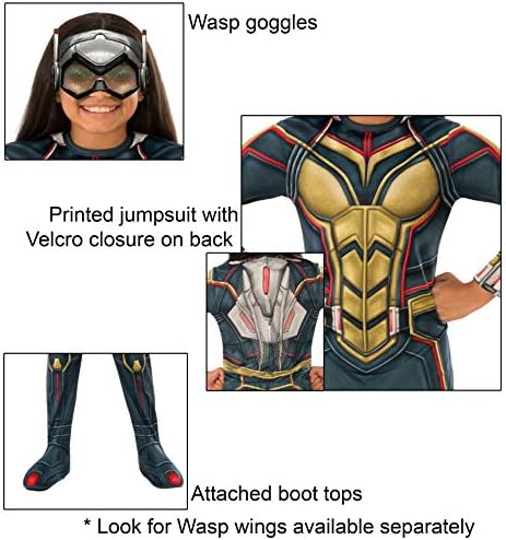 Rubies Marvel Avengers Endgame Wasp Costume Mask