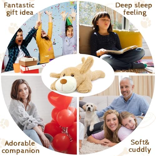 BENINY Giant Dog Plush 32 Inch Cuddly Pillow Toy