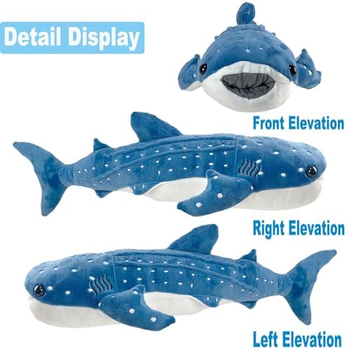 185 Inch Whale Shark Plush Toy for Kids