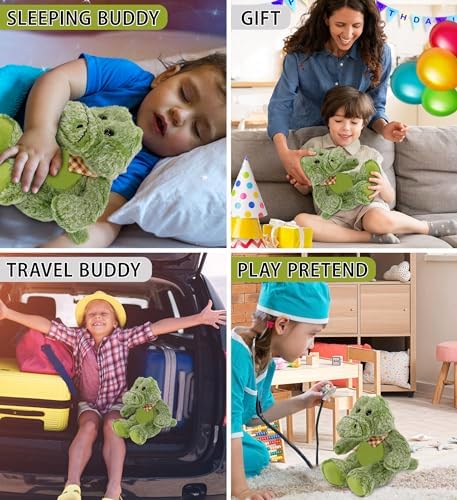 Puzzled DolliBu Plush Alligator - 8 Inch Soft Huggable Stuffed Animal