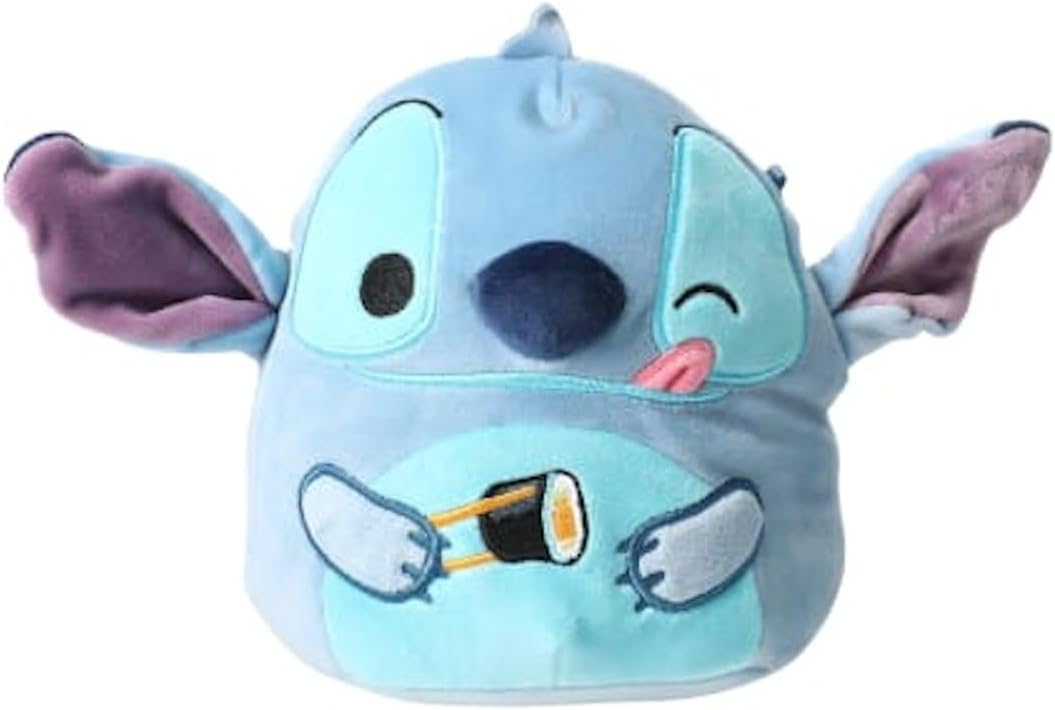 Squishmallows Disney Stitch with Sushi 65 Medium Blue