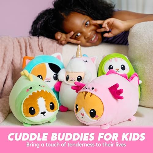 JOYIN Kawaii Axolotl Cat Plushie 11 Cuddly Pillow