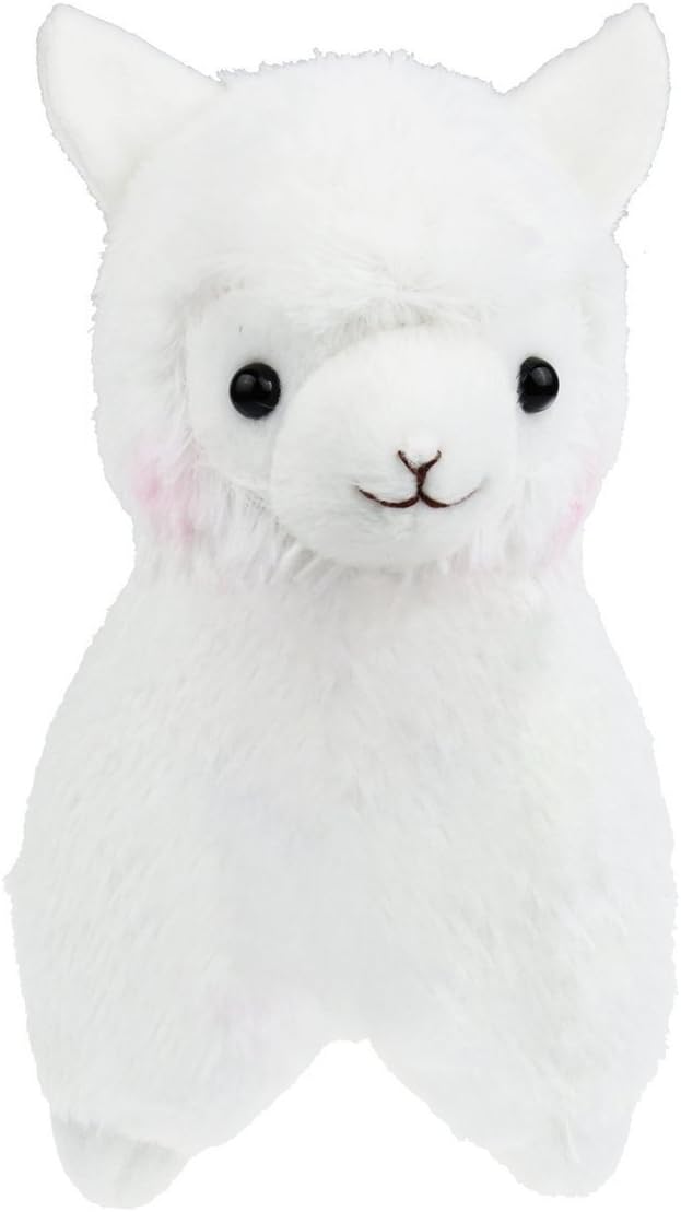 AngelGift 7 Plush Cuddly Llama Lamb Alpaca Stuffed Animal Toy