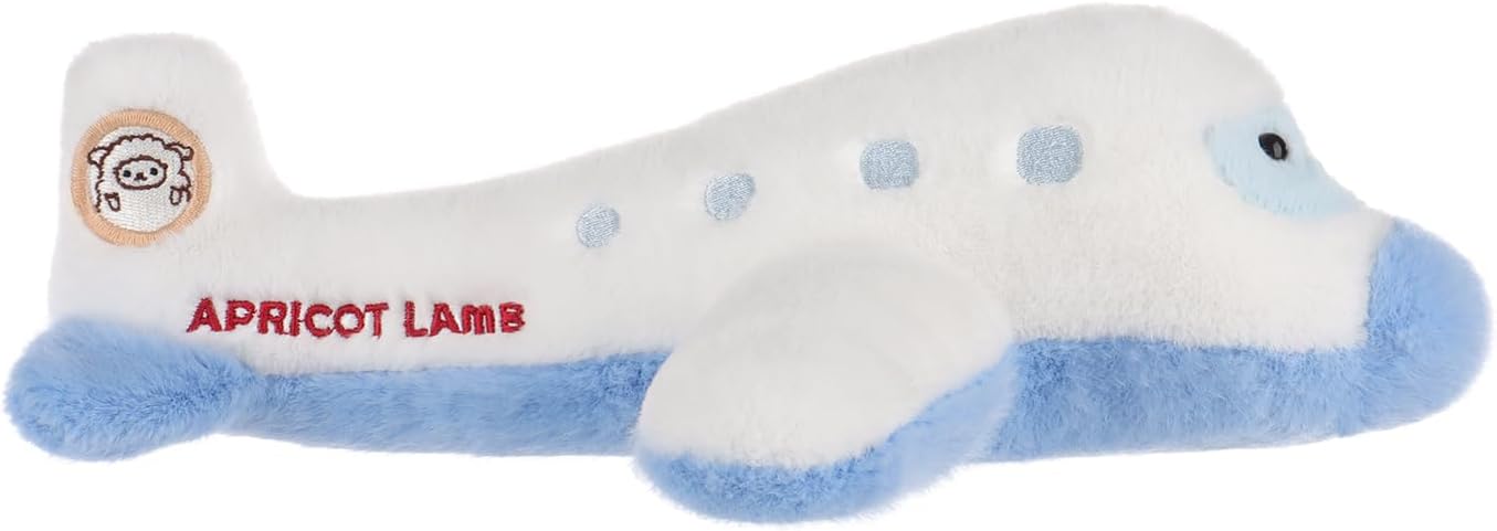 Apricot Lamb Comfort Plane Plush Toy for Kids
