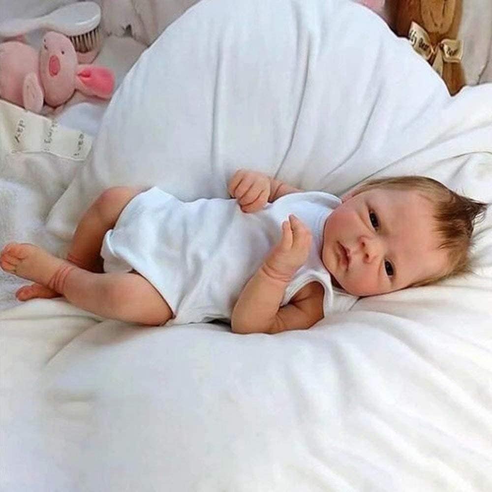 ZTDOLL Reborn Baby Doll Boy 18 Inch Lifelike Doll