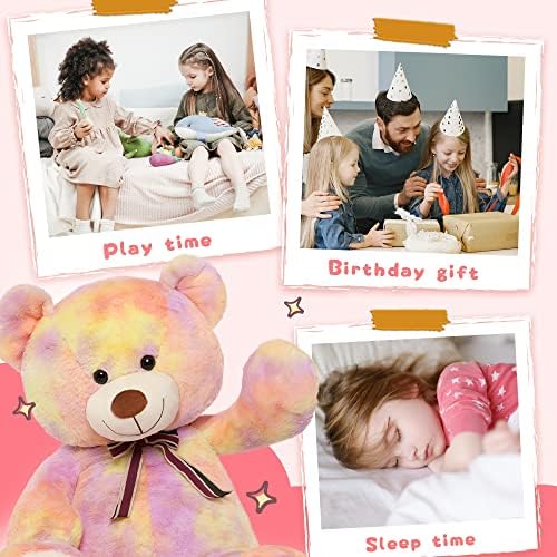 Tezituor 40in Giant Teddy Bear Plush Toy