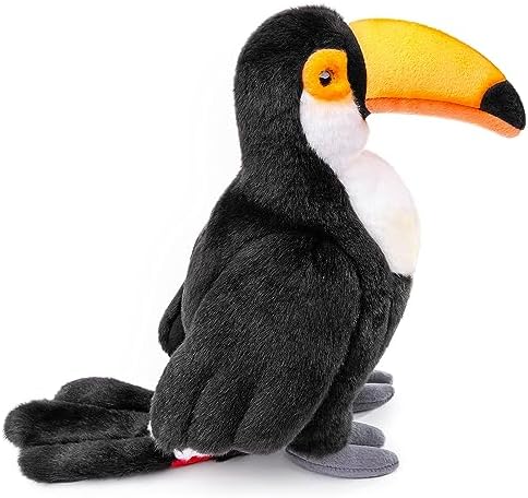 ZHONGXIN MADE Realistic 115 Inch Black Toucan Plush Toy