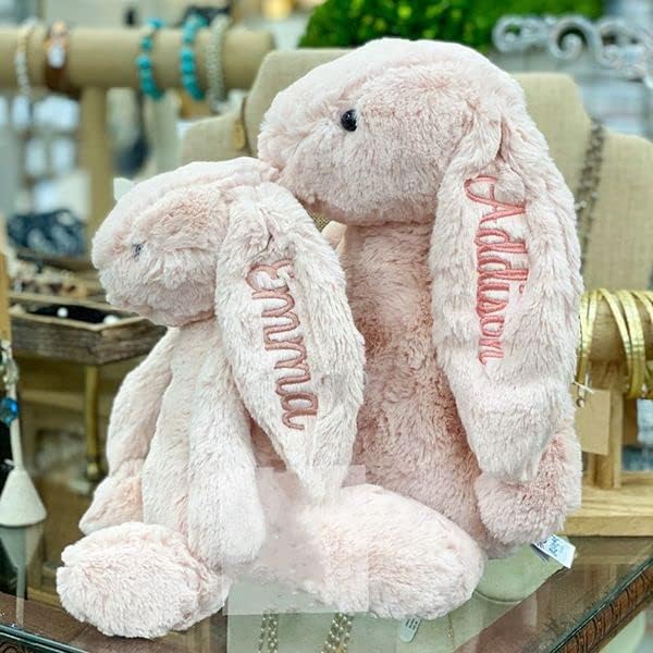 Personalized Baby Bunny Stuffed Animal Easter Gift