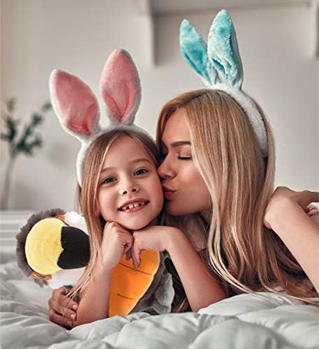 DolliBu Happy Easter Plush Toucan with Carrot - 8 Inch Stuffed Animal