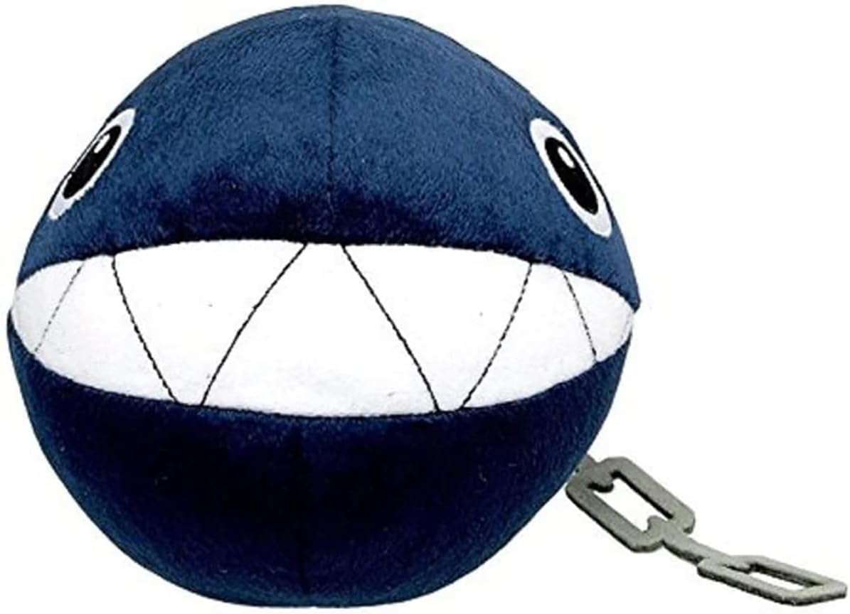 Nintendo Little Buddy Super Mario Bros Chain Chomp 6 Plush