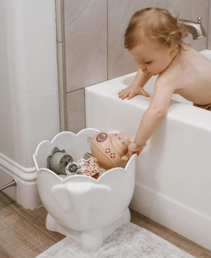 Tiipi Bath Toy Storage Elephant Caddy