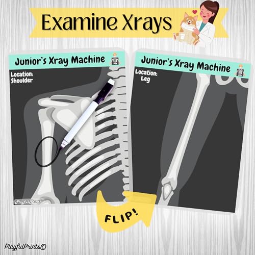 PlayfulPrints Vet Kit For Kids - Delightful Vet Playset