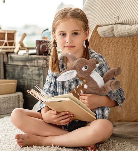 DolliBu Fawn Deer Super Soft Plush Toy 10 Inches