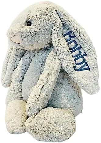 Personalized Baby Bunny Stuffed Animal Easter Gift