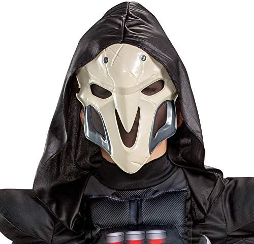 Overwatch Reaper Costume for Kids Muscle Padded Jumpsuit