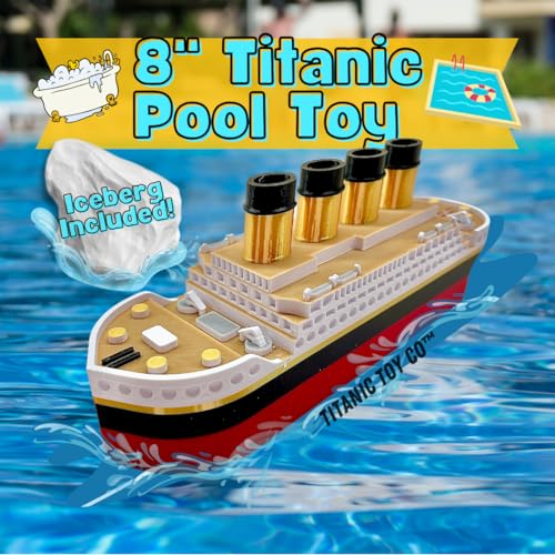 8 Titanic Pool Toy and Bath Toy by TitanicToyCo 1