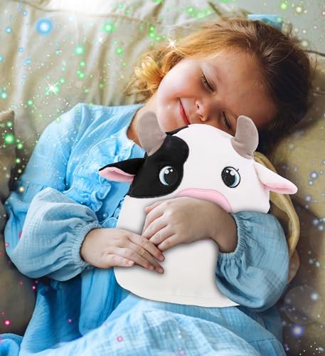 DolliBu Snug-Mooshies Cow Plush Toy - 10 Inch