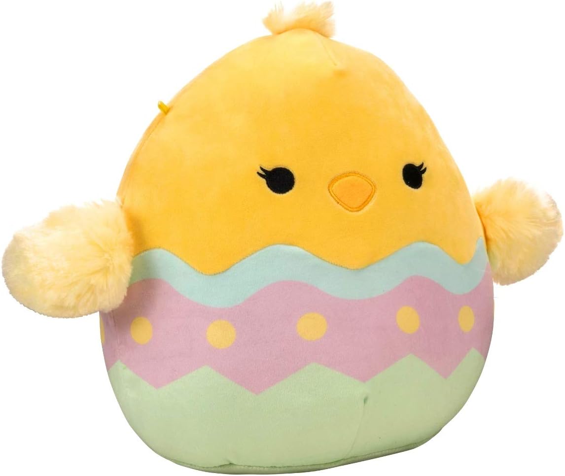 Kellytoys Squishmallow 12 Inch Yellow Chick Plushie Toy