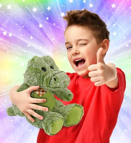 Puzzled DolliBu Plush Alligator - 8 Inch Soft Huggable Stuffed Animal