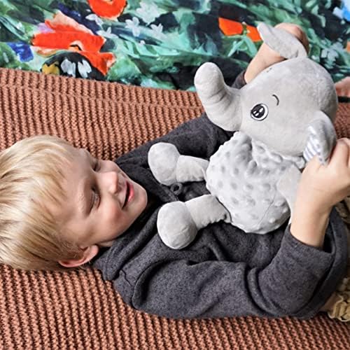 SENSORY4U Weighted Elephant Plush - 25 Lb Stress Relief Toy