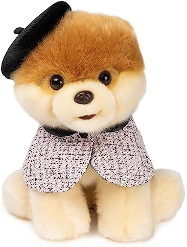 GUND Boo Plush Dog with Paris Beret - 9 Inch