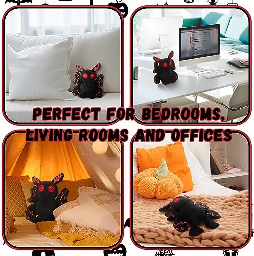 Jenaai Christmas Mothman Plush Toy for Kids