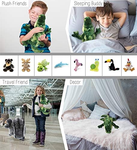 Puzzled DolliBu 18 Inch Soft Alligator Plush Toy