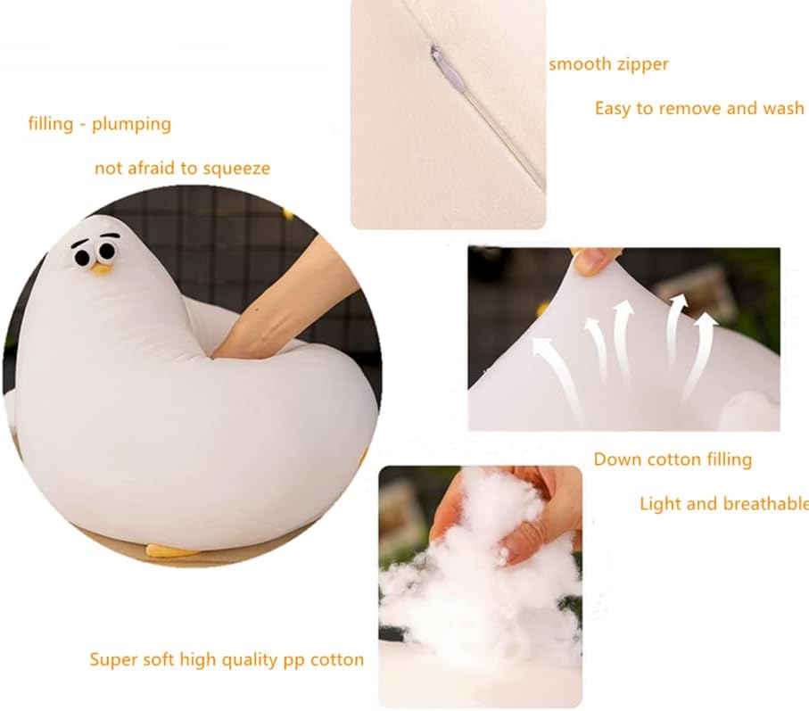 JOSON Chubby Plush Seagull Toy for Kids 1578