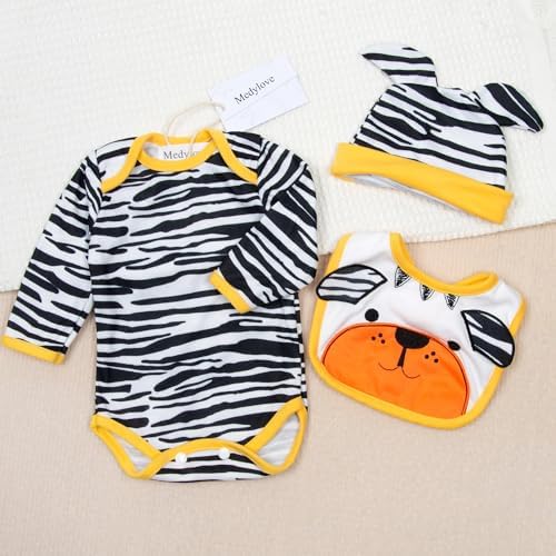 Medylove 22 Reborn Baby Boy Tiger Outfit 5 Pieces