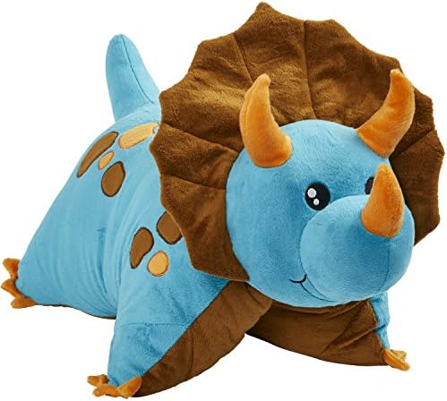 Pillow Pets Triceratops Blue 18 Inch Plush Toy