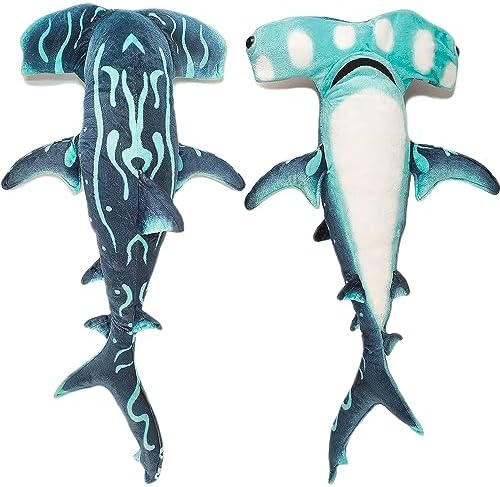 40 Inch Hammerhead Shark Plush Toy - Giant Stuffed Animal