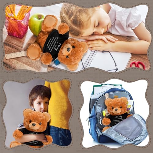 Meooeck Comfort Bear Plush Stuffed Animal Sympathy Gift