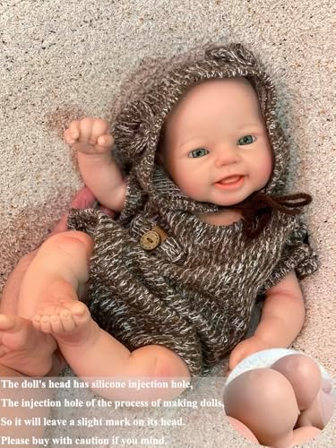 Abenduot 16 Inch Silicone Newborn Baby Boy Doll