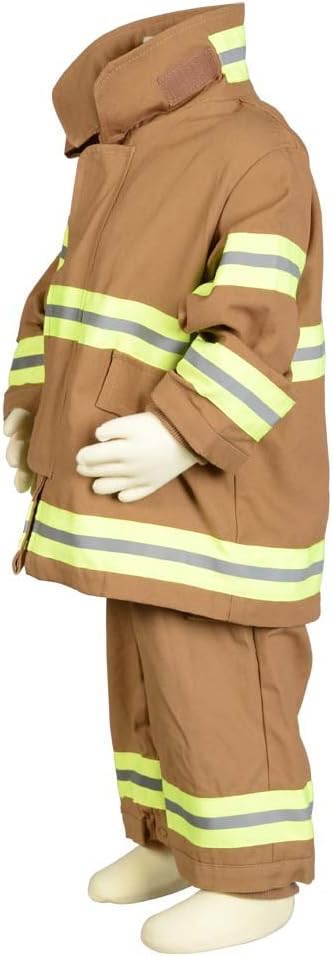 Aeromax Jr Fire Fighter Suit for Kids Tan 18 Months