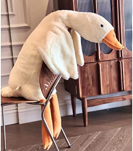 Tanha Large White Goose Plush Stuffed Animal