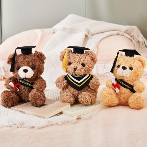 Athoinsu 9 Graduation Bear with Black Cap