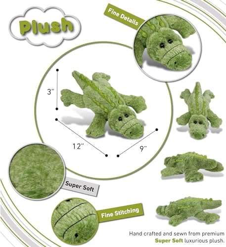 Puzzled DolliBu Alligator Plush Toy - 115 Inches