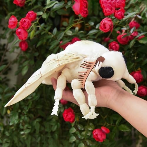 Cute Yellow Silk Moth Plush Toy 26in